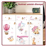 Sweet Cute Animal Wall Sticker HM71009 Cute Animal Wall Sticker/