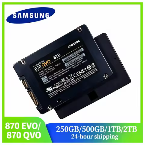 Original Samsung 870 QVO Solid State Drive 8TB For Laptop Desktop Computer SATA3 2.5 inch Disco Duro