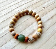 ||青提|| 天然木質香氣手環。高山崖柏/黃楊木/星月菩提 快速出貨