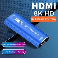 30M HDMI Extender  | HDMI Signal Extender Repeater  8K HD Video Signal Repeater Extend 30M  Connecting  HDMI Cable