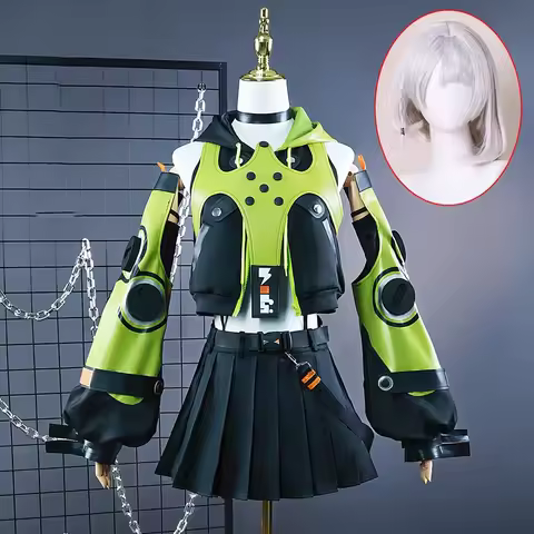 Anby Demara Cosplay Costume Zenless Zone Zero Carnival Uniform Wig Anime Halloween Costumes Women Ga