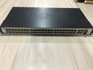 Gigabit Switching Hub D-LINK (DES-1210-52) 48 Port + 4 Port Gigabit Layer2 - Web Smart Switch มือสอง