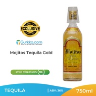 Mojitos Tequila Gold 750ml with Free shotglass