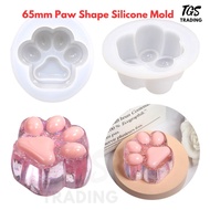 TGS 65mm Big Paw Shape Silicone Mold For Resin plaster