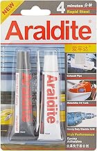 Araldite 4 Min Rapid Steel, 15ml (Pack of 2)