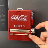 Press-Type Coke Vending Machine Magnetic Toothpick Holder Box Shape Storage Tube Decorative Personal