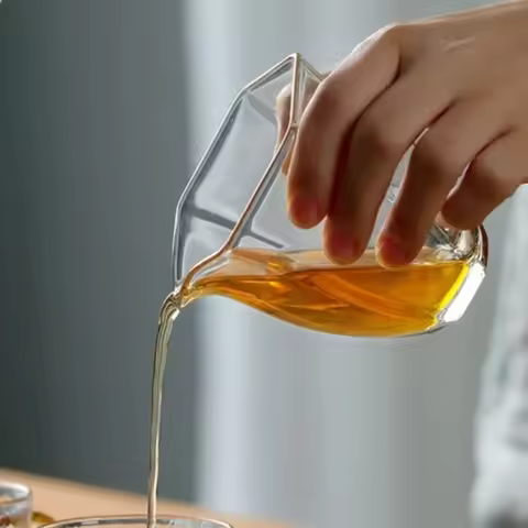 Japanese High Borosilicate Glass Cup, Tea Accessories Heat-resistant Tea Pitchers, Gongdaobei Chahai