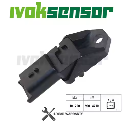 Manifold Turbo Boost Pressure MAP Sensor For 2004-2013 Ford C-Max Fiesta V VI Focus II Fusion Kuga I