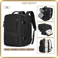 Woman Expandable Travel Backpack 45L Large Capacity Outdoor Luggage Backpack Multifunctional Bagpack