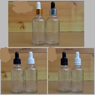 50ml Glass Bottle 50ml Clear Thick Glass Pipette Bottle 50ml Thick Glass Pipette Bottle Serum Bottle