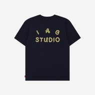 Unisex IAB STUDIO  Loose Trendy Summer Same Style Cotton Short-sleeved Base T-shirt