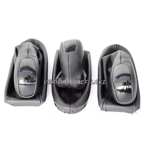 PU Leather Automatic Gear Shift Knob For Mercedes Benz W211 S211 E320 E350 E500 E550 E55 2003 2004 2