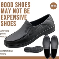 ADDA Shoes Genuine Rubber 1AB01-M1 Formal Leather Style Rain Resistant No Peeling The Heel Is Not Ti