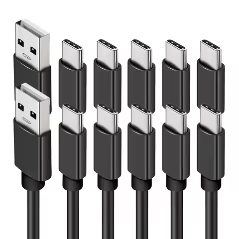10PCS 25CM 1M 3M 2M Type c Usb-C 2A Fast Quick Charging USb C Charger Cable For Samsung s10 s20 S23 