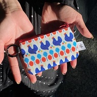 【錦源興】雞蛋冰扣環零錢包 l 鑰匙 卡片 耳機 卡夾 通勤 印花