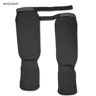 [weijiaott] Cotton Boxing Shin Guards MMA Instep Ankle Protector Foot Protection TKD Kickboxing Pad Muaythai Training Leg Support Protectors SG