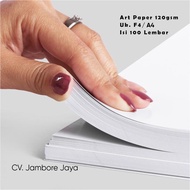 "New" Art Paper Glossy Paper 120 GSM 120 Gram F4/ A4/