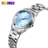 SKMEI New Women Fashion Watches Quartz Waterproof Watch Stainless Steel Simple Elegant Wristwatches Ladies Clock 1620