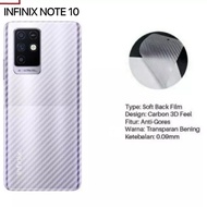 SKIN KARBON INFINIX NOTE 10