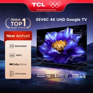 [NEW LAUNCH] TCL TV V6C 55" 4K UHD TV  | Free Installation | Google TV