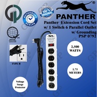 Panther Voltage Surge Protector 1.75 meters ( PSP-0792 )  5 meters ( PSP-0394 ) - GPNorthern