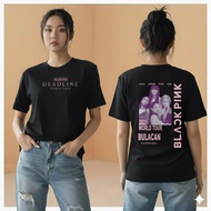 2025 Hot DEADLINE Concert Merchandise T-Shirt Summer Blackpink