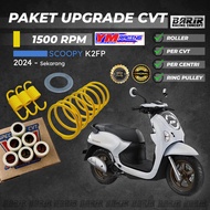 CVT Upgrade Package SCOOPY NEW K2FP (2024 - 2025) YM Racing 1500 RPM Original