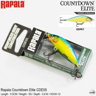 เหยื่อปลอม RAPALA Countdown Elite CDE-55 Lure Bait Sinking 5.5cm