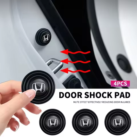 4Pcs Door Shock Absorber Pads for Honda Civic CRV Accord Fit Jazz HRV Vezel City Odyssey Stepwg Anti