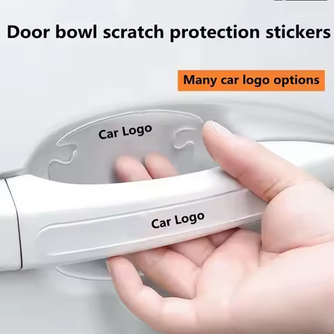 Car anti-collision strip, door bowl protection sticker, door sticker, invisible door edge anti scrat