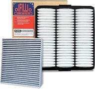 OIFILLIO Engine&Cabin Air Filter fits for Elantra (2021-2024) 1.6L, 2.0L, fits for Kona(2024-2025) 1