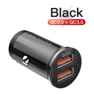 【50%OFF VOUCHER 】KUULAA 46W 36W Dual USB Quick Charge 4.0 QC PD Fast Car Charger USB Adaptor for iPhone Samsung Xiaomi Huawei Redmi for iphone 11 pro max oppo f11 pro redmi note 9s iphone xr samsung galaxy s10 plus