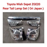 Toyota Wish Sepet ZGE20 ZGE22 ZGE25 Tail Lamp Set ( WHITE ) / Rear Light / Lampu Belakang