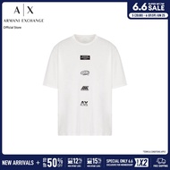 Armani Exchange เสื้อยืดผู้ชาย รุ่น XM000755-AF13106-U0009 - สีออฟไวท์