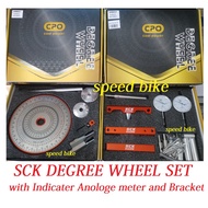 SCK DEGREE Wheel Set & Dial Indicator Analoge Meter With Holder Set Camshaft Timing Wheel Degree whe