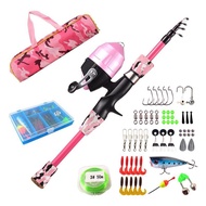 Ailuya Telescopic Fishing Rod Kids Set Outdoor Beginner Fishing Gear 1.2-1.5m E-commerce
