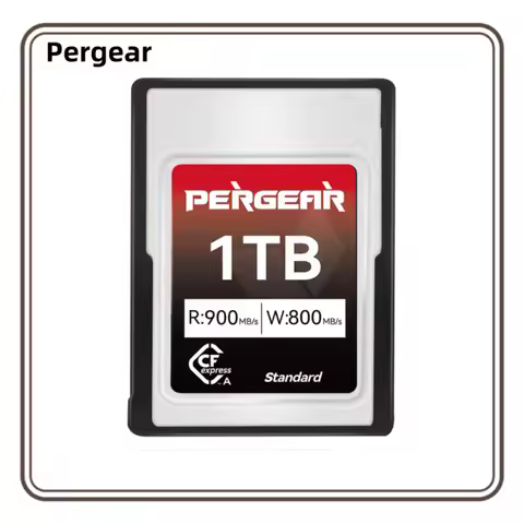 Pergear 256GB 512GB 1TB CFexpress Type A Memory Card for Sony Alpha Sony FX Cameras 900MB/s Read Spe