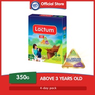 Lactum 3+ Chocolate 350g Powdered Milk Drink for Children Above 3 Years Old
