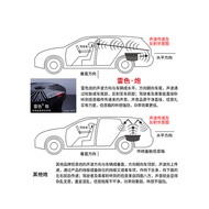 Car Subwoofer with Power Amplifier 600W Car Spare Tire Subwoofer Ultra-Thin Trunk Shocking Bass Modi