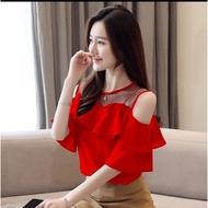 VVV Olshop Blouse Miss 518 Women's Tops Women's Work Tops Latest Tops Imported Tops Tops