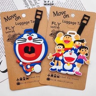 叮噹 多啦a夢 Doraemon 旅行用品 行李箱 掛牌 卡通 行李牌 公仔 掛件 掛飾 吊飾 裝飾 胖虎 大雄 靜香