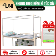 Khung giường tầng ký túc xá  khung treo rèm màn giường tầng ký túc xá