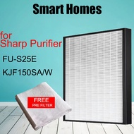 Replacement Sharp FU-21SE, FU-S25E, FU-W28E, FU-425E, FZ-425SFE KJF150SA/W air purifier FUS25E KJF15