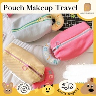 Daffodil Journal - Makeup Pouch Travel Pouch Macaroon Pouch Pastel / Pencil Case Coquette Korean Mel