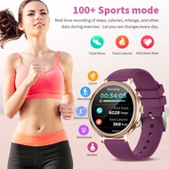 นาฬิกาอัจฉริยะสุดหรู LIGE สำหรับผู้หญิงโทรศัพท์ที่เชื่อมต่อโทรผ่านบลูทูธนาฬิกาผู้หญิงตรวจสอบสุขภาพ Smartwatch Olahraga 2023ผู้หญิงของขวัญ