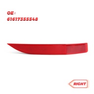 2Pcs Reflective Strips For BMW X1 F48 16D 16I 18D 18I 20D 20DX 25i 28i 2014-2019 Rear Bumper Stop Li