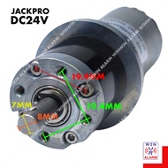 JACKPRO mini motor DC 24V - autogate system DC PLANET GEARED MOTOR
