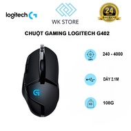 Logitech G402 Hyperion Fury gaming Mouse | DPI 4000 | Genuine products | BH 24T
