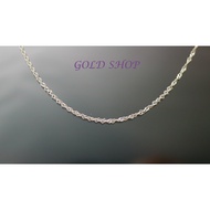 Gold Italy 585 Necklace 18 Inch Width 2mm [kn 002] -0.55