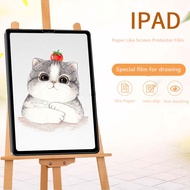 Paper Like Screen Protector Film For iPad air 5 4 3 2 9.7 10.5 10.9 2020 Matte PET Painting Write For ipad 10 9 8 7 10.2 10.9 iPad Pro 11 12.9 2020 2021 2022 Mini 1 2  3 4 5 6 8.3